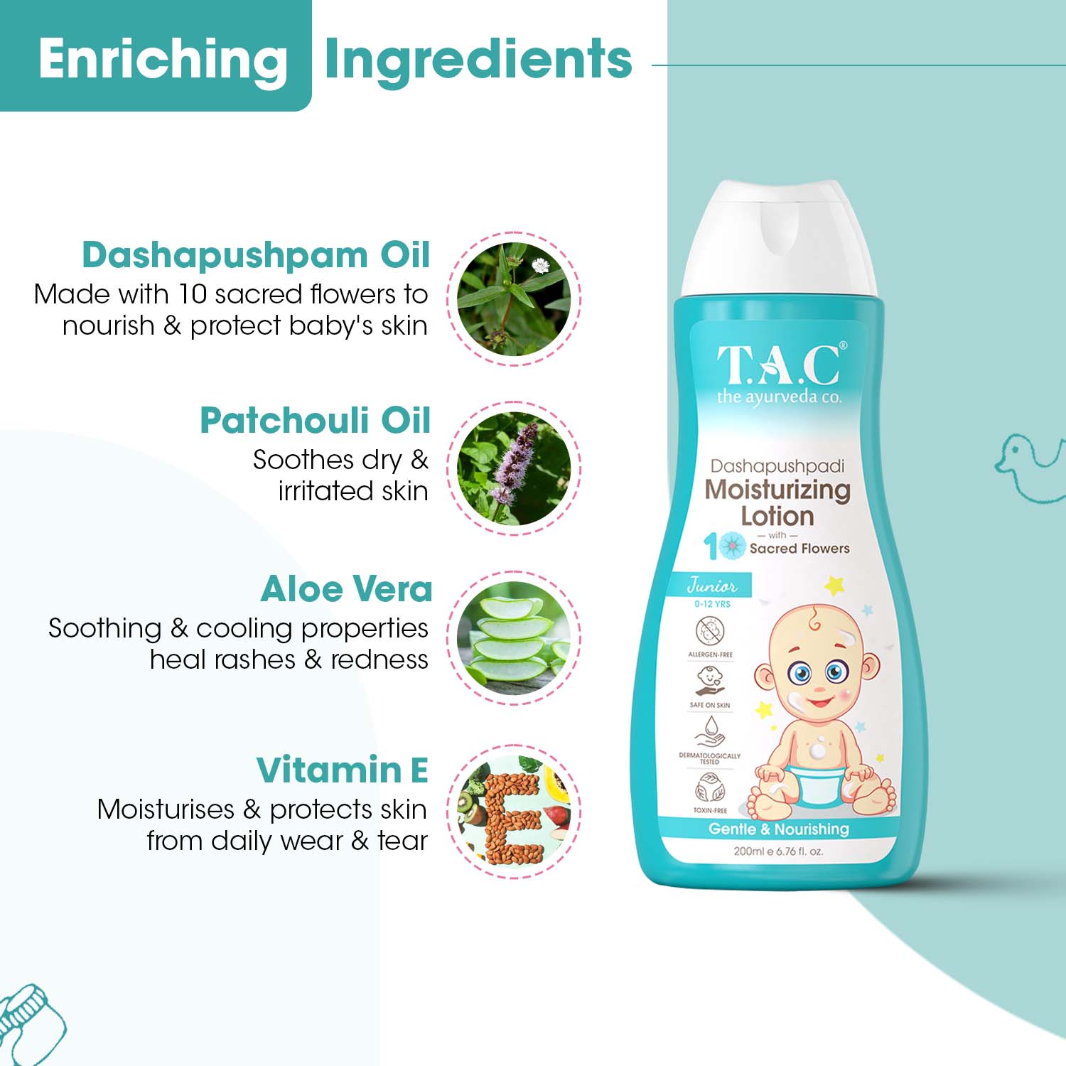 Dashapushpadi Baby Lotion