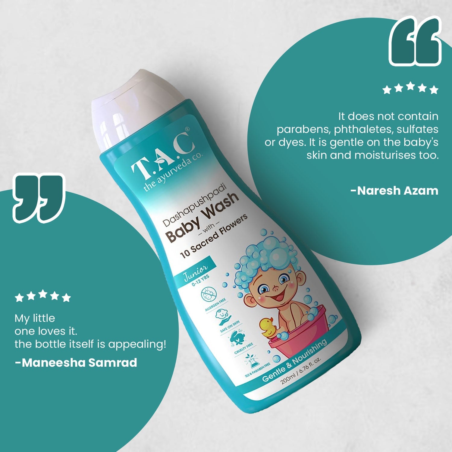 Dashapushpadi Baby Body wash