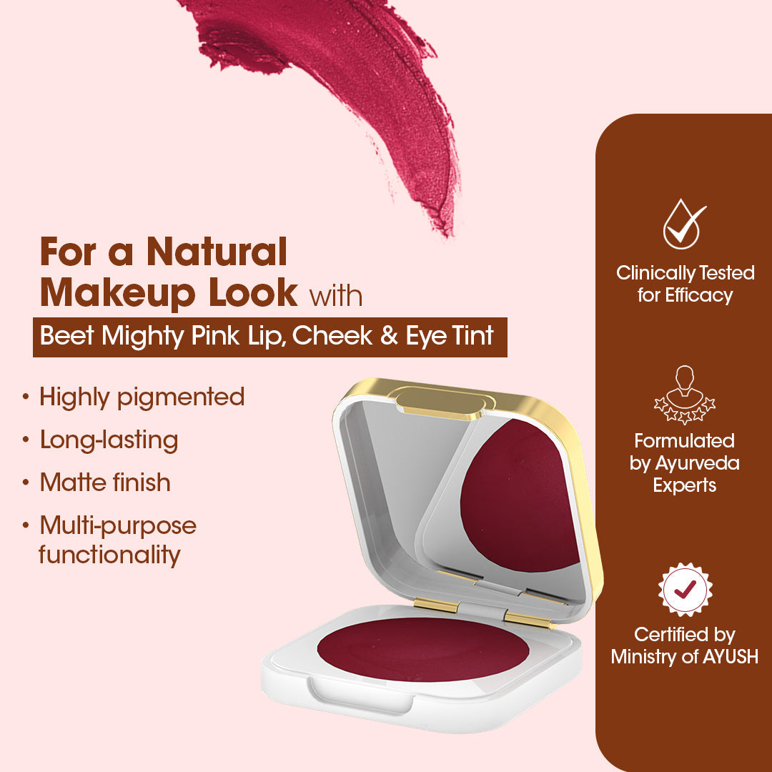 Beet Mighty Pink Lip, Cheek and Eye Tint