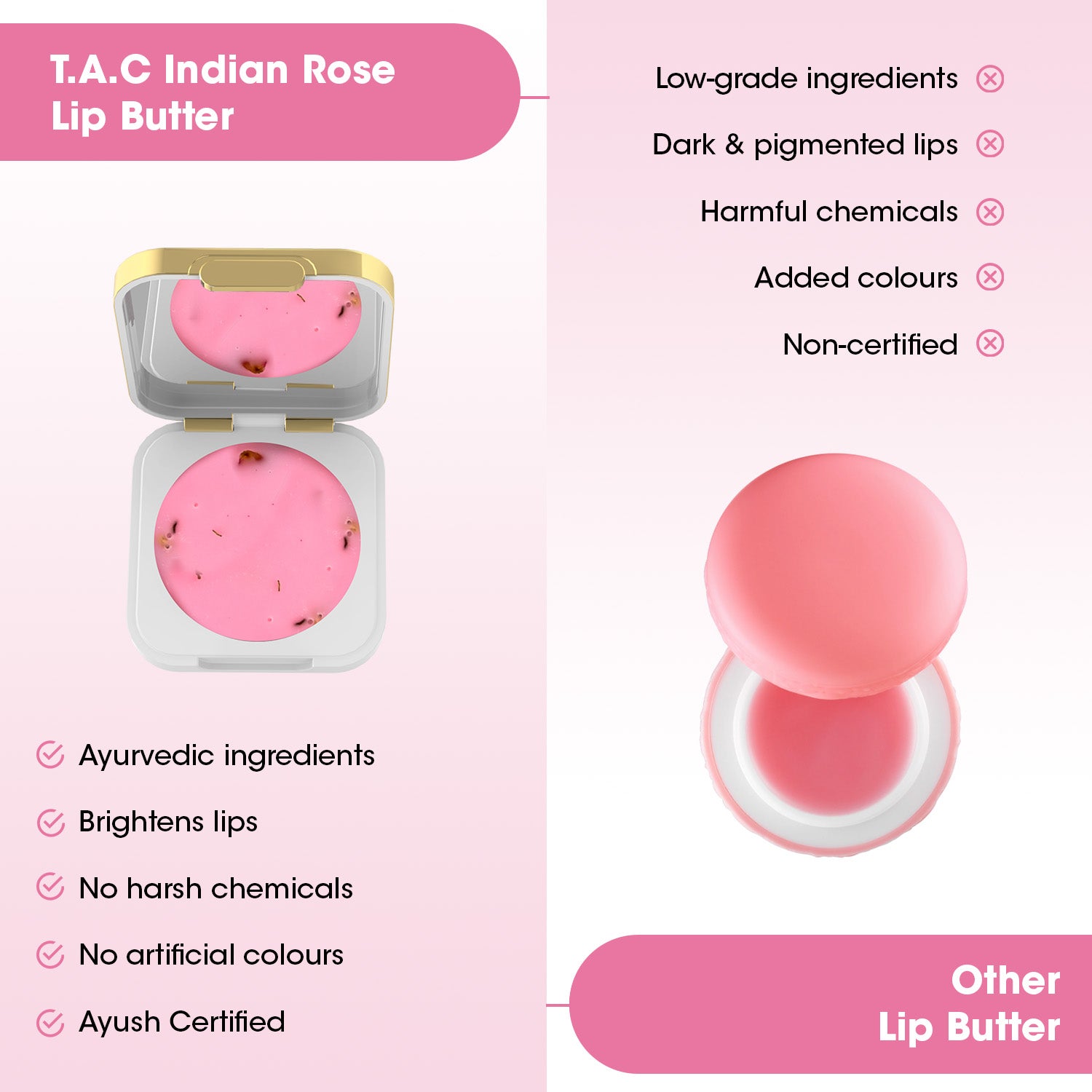 Indian Rose Lip Balm