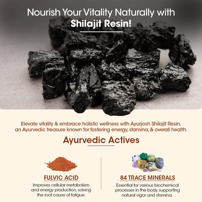 AyurJosh Shilajit Resin