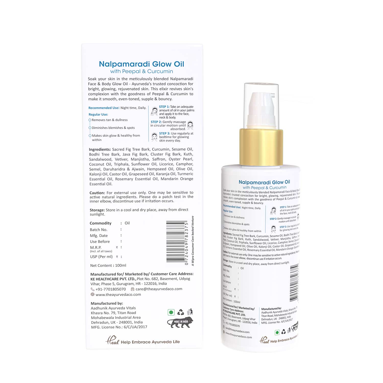 Nalpamaradi Glow Oil