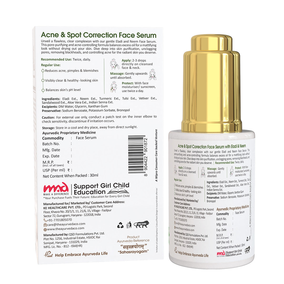 Acne & Spot Correction Face Serum